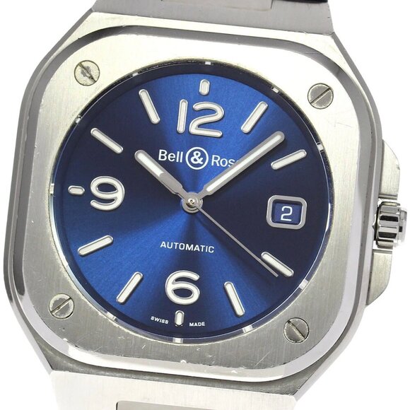 Bell ＆ Ross BR05 Blue Steel BR05A-BLU-ST/SRB Automatic Men's Watch_811510 - Picture 6 of 7